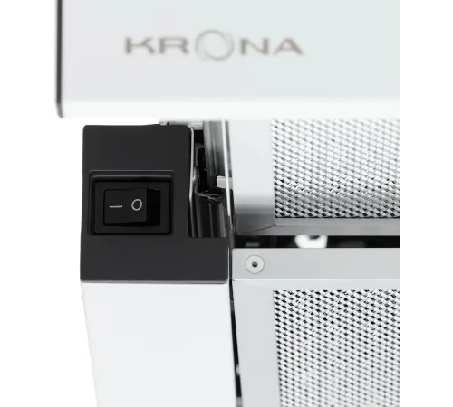 Вытяжка встраиваемая Krona KAMILLA T 500 WHITE белый управление: кнопочное (1 мотор) Вытяжка встраиваемая Krona KAMILLA T 500 WHITE белый управление: кнопочное (1 мотор)