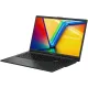 Ноутбук Asus Vivobook Go 15 E1504GA-BQ561 N100 8Gb eMMC256Gb Intel UHD Graphics 15.6" IPS FHD (1920x1080) noOS black WiFi BT Cam (90NB0ZT2-M00Y00)