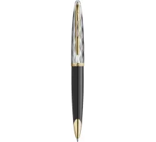 Ручка шариков. Waterman Reflections of Paris Carene DeLuxe (2200946) Black GT M син. черн. подар.кор.