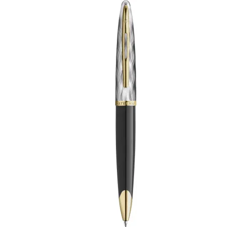 Ручка шариков. Waterman Reflections of Paris Carene DeLuxe (2200946) Black GT M син. черн. подар.кор.