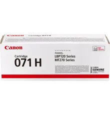 Картридж лазерный Canon 071H 5646C002 черный (2500стр.) для Canon i-SENSYS LBP122dw/MF272dw/ MF275dw