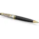 Ручка шариков. Waterman Reflections of Paris Expert DeLuxe (2200942) Black GT M син. черн. подар.кор.