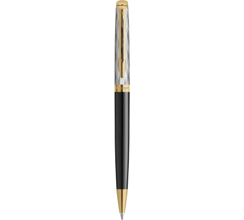 Ручка шариков. Waterman Reflections of Paris Hemisphere DeLuxe (2200839) Black GT M син. черн. подар.кор.