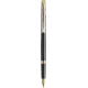 Ручка перьев. Waterman Reflections of Paris Hemisphere DeLuxe (2200837) Black GT M подар.кор.
