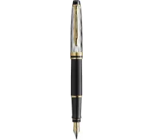Ручка перьев. Waterman Reflections of Paris Expert DeLuxe (2200840) Black GT M подар.кор.