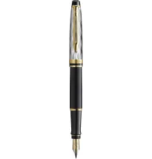 Ручка перьев. Waterman Reflections of Paris Expert DeLuxe (2200840) Black GT M подар.кор.