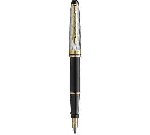 Ручка перьев. Waterman Reflections of Paris Expert DeLuxe (2200840) Black GT M подар.кор.