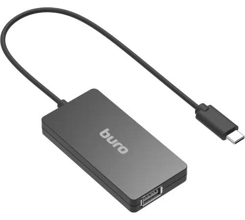 Разветвитель USB-C Buro BPH-C-1730 4порт. черный (BU-USBC-HUB-4U21) Разветвитель USB-C Buro BPH-C-1730 4порт. черный (BU-USBC-HUB-4U21)