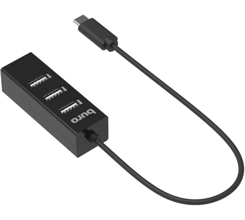 Разветвитель USB-C Buro BPH-C-1906 4порт. черный (BU-USBC-HUB-4U20) Разветвитель USB-C Buro BPH-C-1906 4порт. черный (BU-USBC-HUB-4U20)