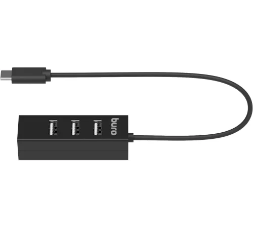 Разветвитель USB-C Buro BPH-C-1906 4порт. черный (BU-USBC-HUB-4U20) Разветвитель USB-C Buro BPH-C-1906 4порт. черный (BU-USBC-HUB-4U20)