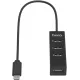 Разветвитель USB-C Buro BPH-C-1906 4порт. черный (BU-USBC-HUB-4U20)