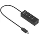 Разветвитель USB-C Buro BPH-C-1906 4порт. черный (BU-USBC-HUB-4U20)