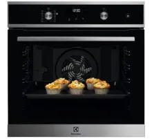 Духовой шкаф Электрический Electrolux EOD6P66X серебристый/черный