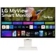 МОНИТОР 32" LG 32SR85U-W WHITE (IPS, 3840x2160, 5 ms, 178°/178°, 400 cd/m, 3000:1, +2хHDMI, +3xUSB Type-C, +MM, +WebCAM)