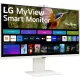 МОНИТОР 32" LG 32SR85U-W WHITE (IPS, 3840x2160, 5 ms, 178°/178°, 400 cd/m, 3000:1, +2хHDMI, +3xUSB Type-C, +MM, +WebCAM)