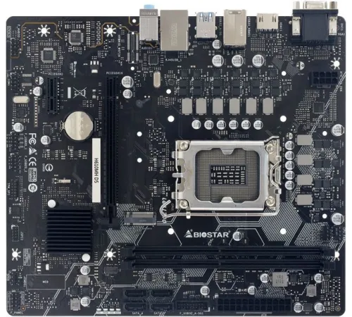 Материнская плата Biostar H610MH D5 Soc-1700 Intel H610 2xDDR5 mATX AC`97 8ch(7.1) GbLAN RAID+VGA+HDMI Материнская плата Biostar H610MH D5 Soc-1700 Intel H610 2xDDR5 mATX AC`97 8ch(7.1) GbLAN RAID+VGA+HDMI