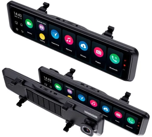 Видеорегистратор TrendVision aMirror 15 Android UNIVERSE черный 1080x1920 1080p 140гр. GPS внутренняя память:64Gb UIS8581A Видеорегистратор TrendVision aMirror 15 Android UNIVERSE черный 1080x1920 1080p 140гр. GPS внутренняя память:64Gb UIS8581A