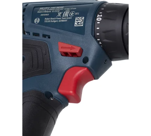 Дрель-шуруповерт Bosch GSR 120-LI аккум. патрон:быстрозажимной (кейс в комплекте) (06019G8000)