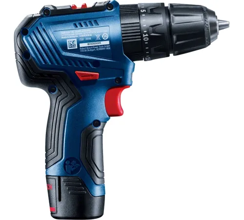 Дрель-шуруповерт Bosch GSB 12V-30 аккум. патрон:быстрозажимной (кейс в комплекте) (06019G9100)