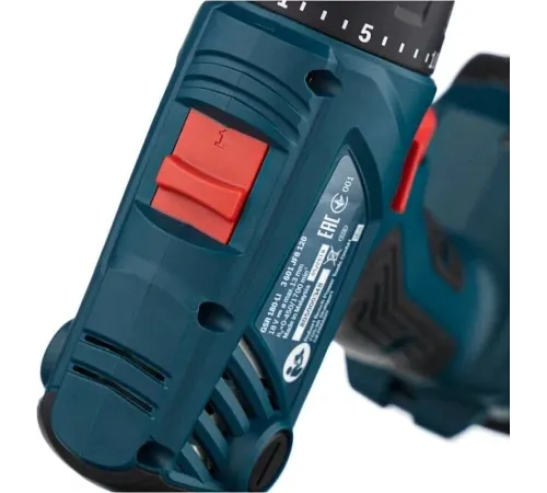 Дрель-шуруповерт Bosch GSR 180 LI аккум. патрон:быстрозажимной (кейс в комплекте) (06019F8109)