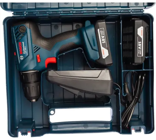 Дрель-шуруповерт Bosch GSR 180 LI аккум. патрон:быстрозажимной (кейс в комплекте) (06019F8109)