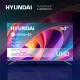 Телевизор LED Hyundai 50" H-LED50BU7100 Frameless Metal серый 4K Ultra HD 60Hz MEMC DVB-T DVB-T2 DVB-C DVB-S DVB-S2 USB WiFi Smart TV