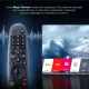 Телевизор LED Hyundai 50" H-LED50BU7100 Frameless Metal серый 4K Ultra HD 60Hz MEMC DVB-T DVB-T2 DVB-C DVB-S DVB-S2 USB WiFi Smart TV