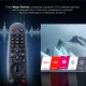 Телевизор LED Hyundai 55" H-LED55BU7100 Frameless Metal серый 4K Ultra HD 60Hz MEMC DVB-T DVB-T2 DVB-C DVB-S DVB-S2 USB WiFi Smart TV