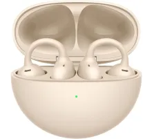 Гарнитура вкладыши Huawei FreeClip Dove-T00 бежевый беспроводные bluetooth клипса (55037342)