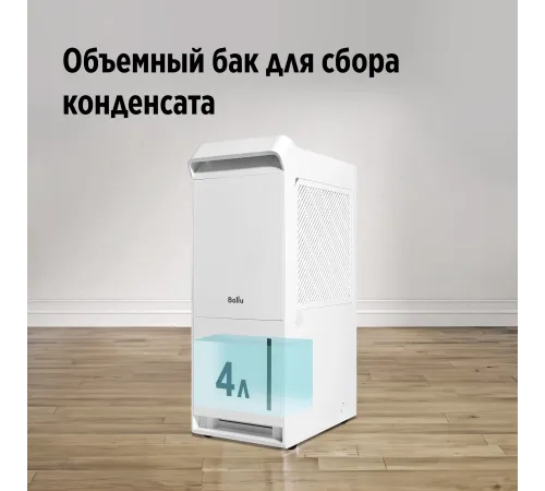 Осушитель воздуха Ballu Neo BDR-25LE 270Вт бытовой белый