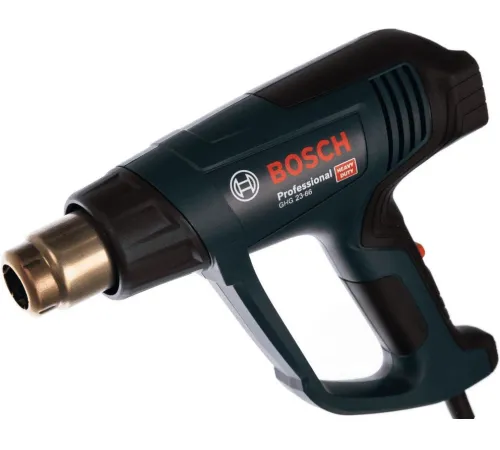 Bosch GHG 23-66 Строительный фен [06012A6301] { 2300 Вт, 650 С, 500 л/мин, Регулировка потока воздуха (10 уровней), 0,67кг }