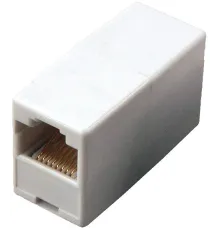 Адаптер Rexant 03-0101 проходнойRJ45 кат.5E UTP бел.
