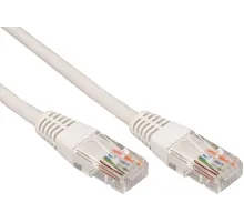 Патч-корд Rexant 18-1005 U/UTP не экранированный RJ-45 вил.-вилка RJ-45 кат.5E 2м серый ПВХ