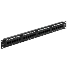 Патч-панель Rexant 04-0021 19" 1U 24xRJ45 кат.5E UTP