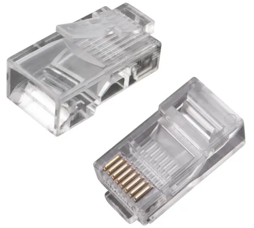 Proconnect (05-1021-3) Разъем RJ-45 (8P8C) под витую пару, UTP, CAT5e Proconnect (05-1021-3) Разъем RJ-45 (8P8C) под витую пару, UTP, CAT5e