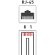 Proconnect (05-1021-3) Разъем RJ-45 (8P8C) под витую пару, UTP, CAT5e