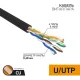 Кабель информационный PROconnect 01-0054 кат.5E U/UTP 4X2X24AWG PE внешний 305м черный
