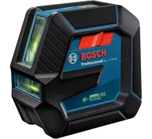 Нивелир лазерн. Bosch GLL 2-15G 2кл.лаз. 540нм цв.луч. зеленый 2луч. (0601063W02)