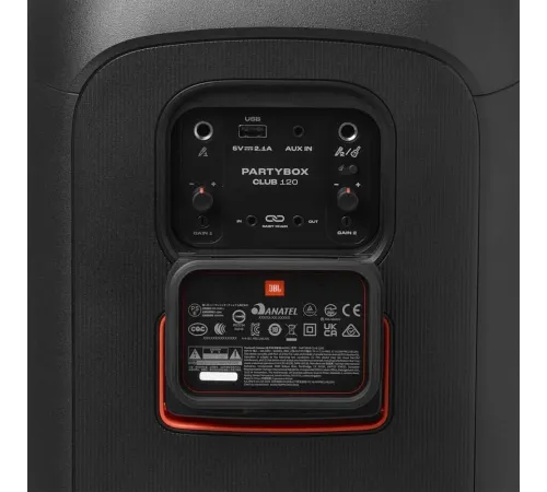 Минисистема Hi-Fi JBL PartyBox 120 черный 160Вт USB BT