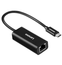 Адаптер для ноутбука Lenovo ThinkPad LX0804 черный USB-C to Ethernet Adapter