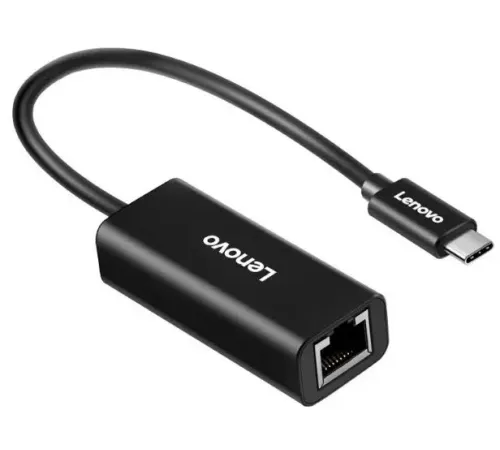 Адаптер для ноутбука Lenovo ThinkPad LX0804 черный USB-C to Ethernet Adapter Адаптер для ноутбука Lenovo ThinkPad LX0804 черный USB-C to Ethernet Adapter