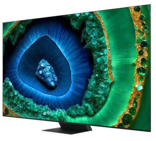 Телевизор QLED TCL 75" 75C855 черный 4K Ultra HD 120Hz DVB-T DVB-T2 DVB-C DVB-S DVB-S2 USB WiFi Smart TV