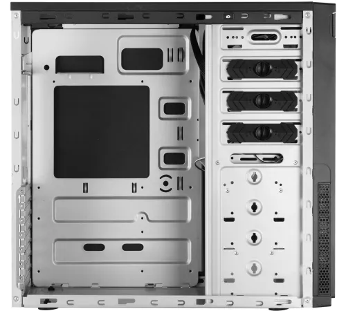 Корпус Chieftec Elox черный без БП ATX 2xUSB2.0 2xUSB3.0 1xUSB3.1 audio bott PSU