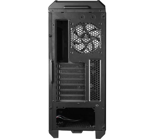 Корпус Chieftec Stallion II черный без БП ATX 4x120mm 1xUSB2.0 2xUSB3.1 audio bott PSU