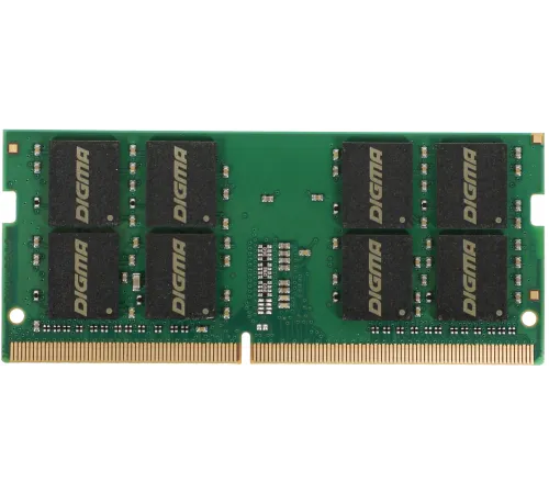 Память DDR4 32GB 3200MHz Digma DGMAS43200032D RTL PC4-25600 CL22 SO-DIMM 260-pin 1.2В dual rank Ret