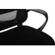 Кресло руководителя Бюрократ Sigma 2 черный сетка/ткань крестов. пластик