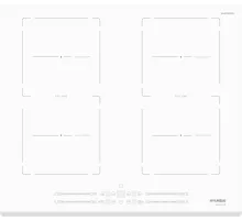 Индукционная варочная поверхность Hyundai HHI 6787 WG белый