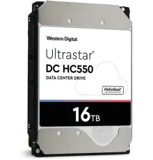 Жесткий диск WD SAS 3.0 16TB 0F38361 WUH721816AL5204 Server Ultrastar DC HC550 (7200rpm) 512Mb 3.5"