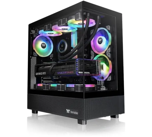 Корпус Thermaltake View 270 TG ARGB черный без БП ATX 9x120mm 5x140mm 1x200mm 2xUSB3.0 audio bott PSU