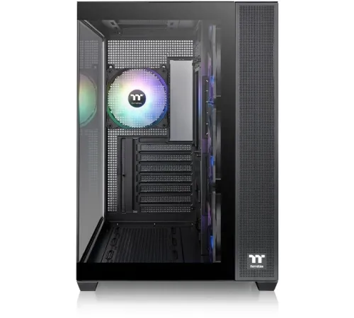 Корпус Thermaltake View 380 TG ARGB черный без БП ATX 9x120mm 5x140mm 1x200mm 2xUSB3.0 audio bott PSU